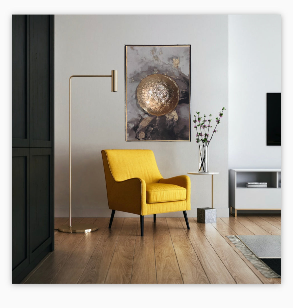 Circle and Square Wall Art