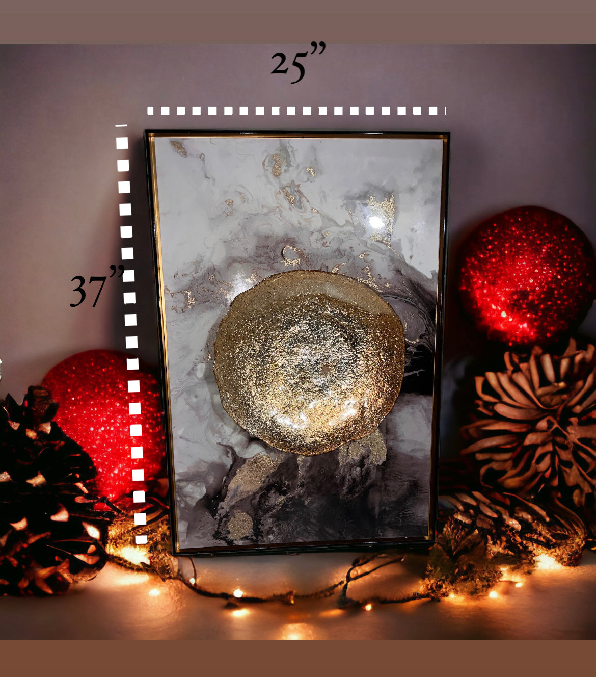 Circle and Square Wall Art
