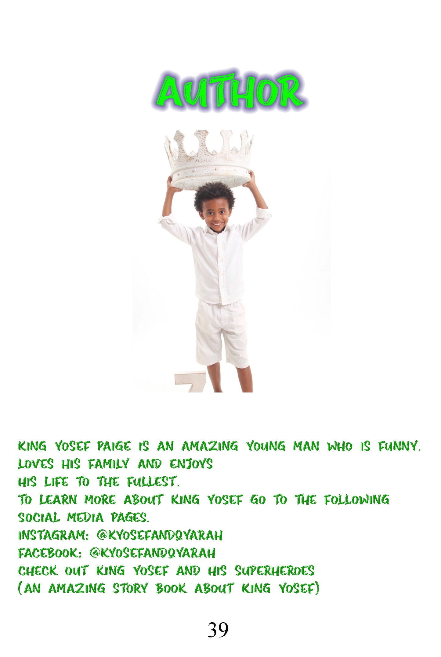 The Daily Adventures of King Yosef and Queen Yarah