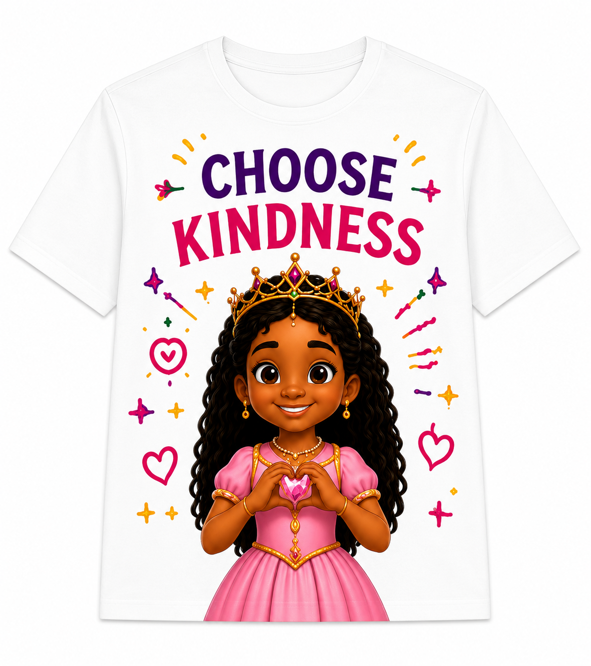 Think Positive, Choose Kindness™ T-Shirts
Inspired by The Daily Adventures of King Yosef & Queen Yarah (Copy)